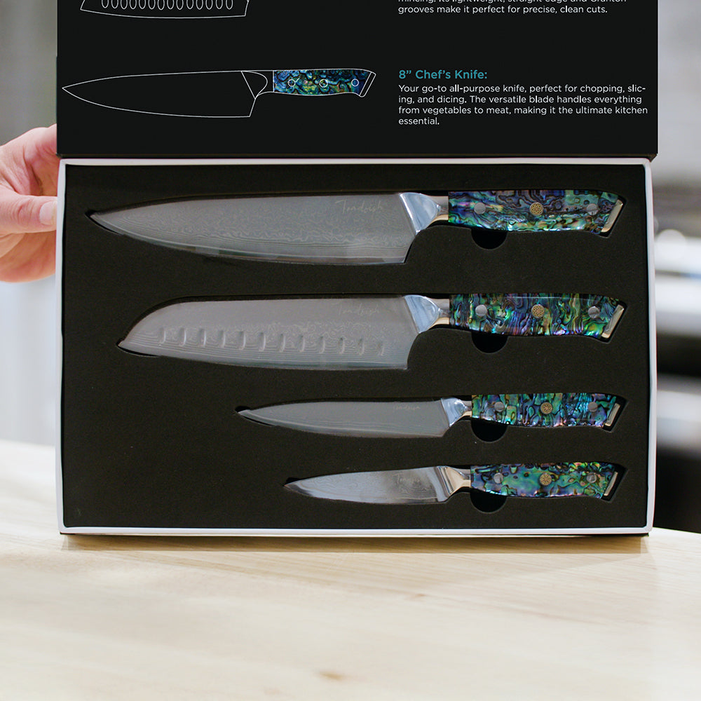 Abalone Chef Knives - Toadfish - Kitchen Tools & Utensils