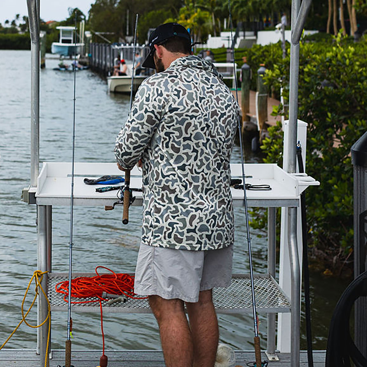 Technical Performance Hoodie Camo