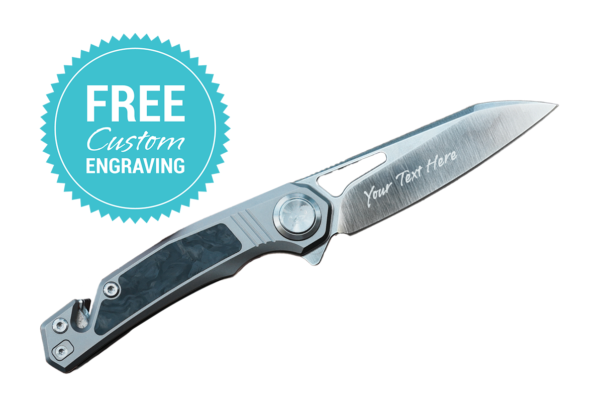 EDC Titanium Pocket Knife - Toadfish - Pocket Knife