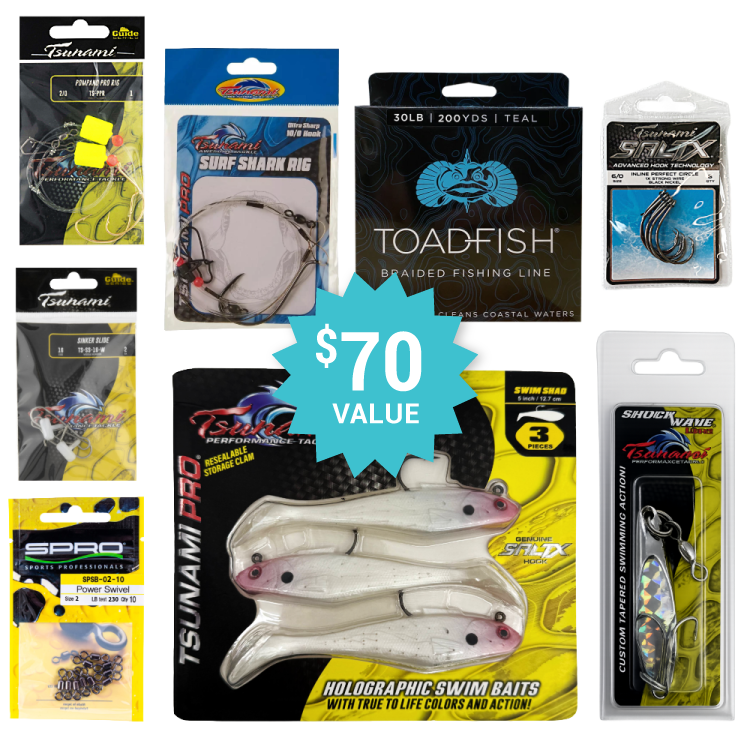 Carbon Surf Fishing Combo
