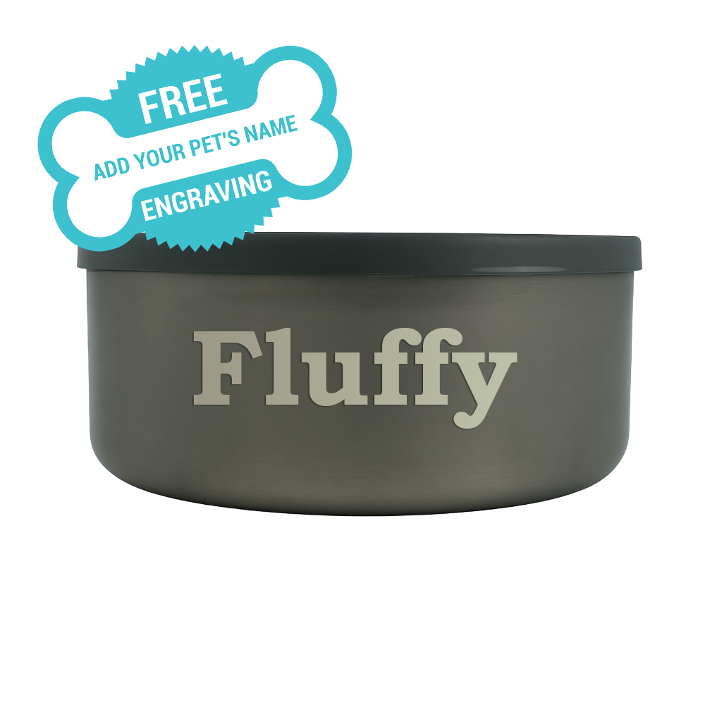 Custom Engraved Dog Bowl (TEST) - Toadfish - Smartgrip Tumblers