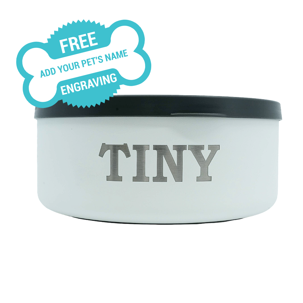 Custom Engraved Dog Bowl (TEST) - Toadfish - Smartgrip Tumblers