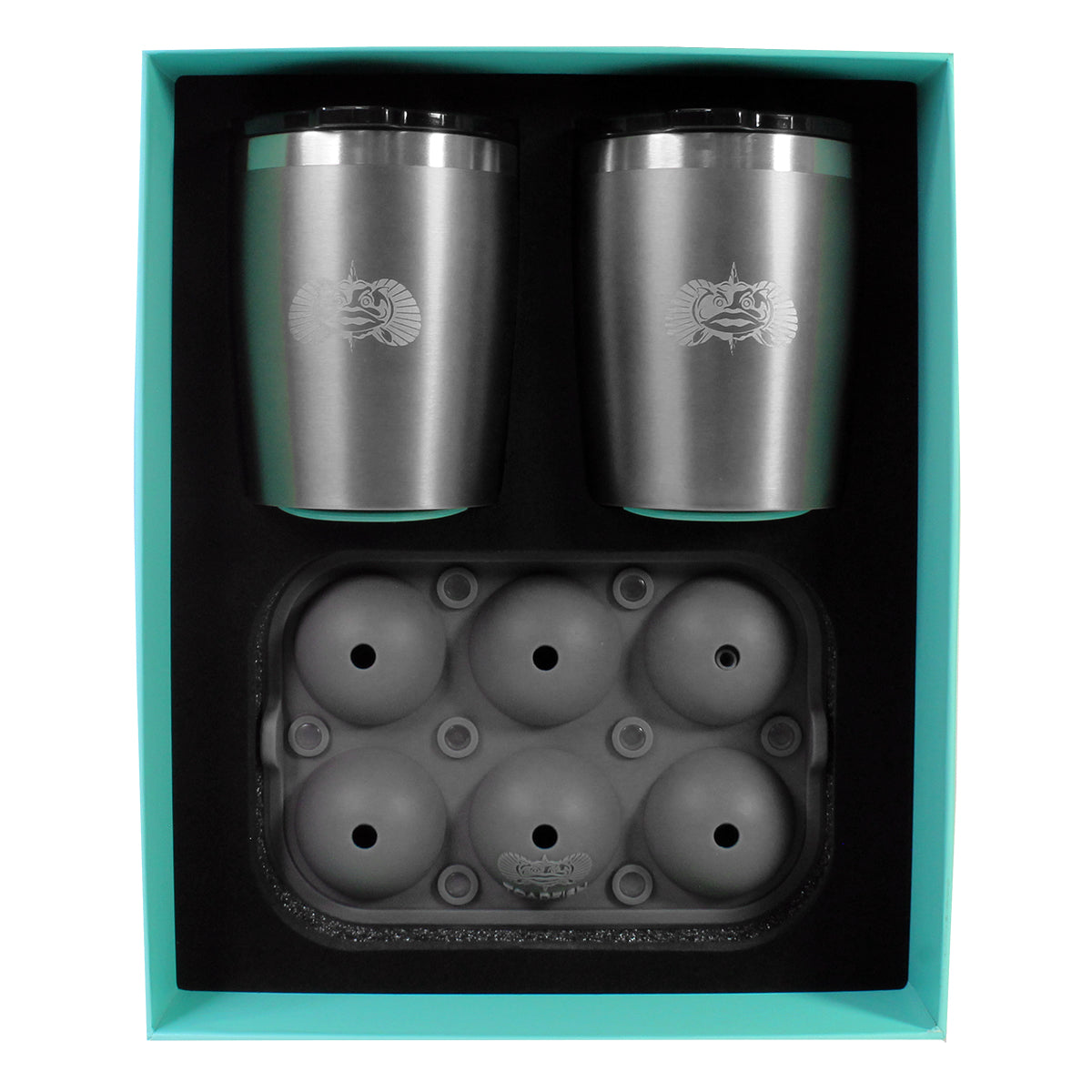 Rocks Tumblers Gift Sets Drinkware Sets Toadfish Graphite 2-pack