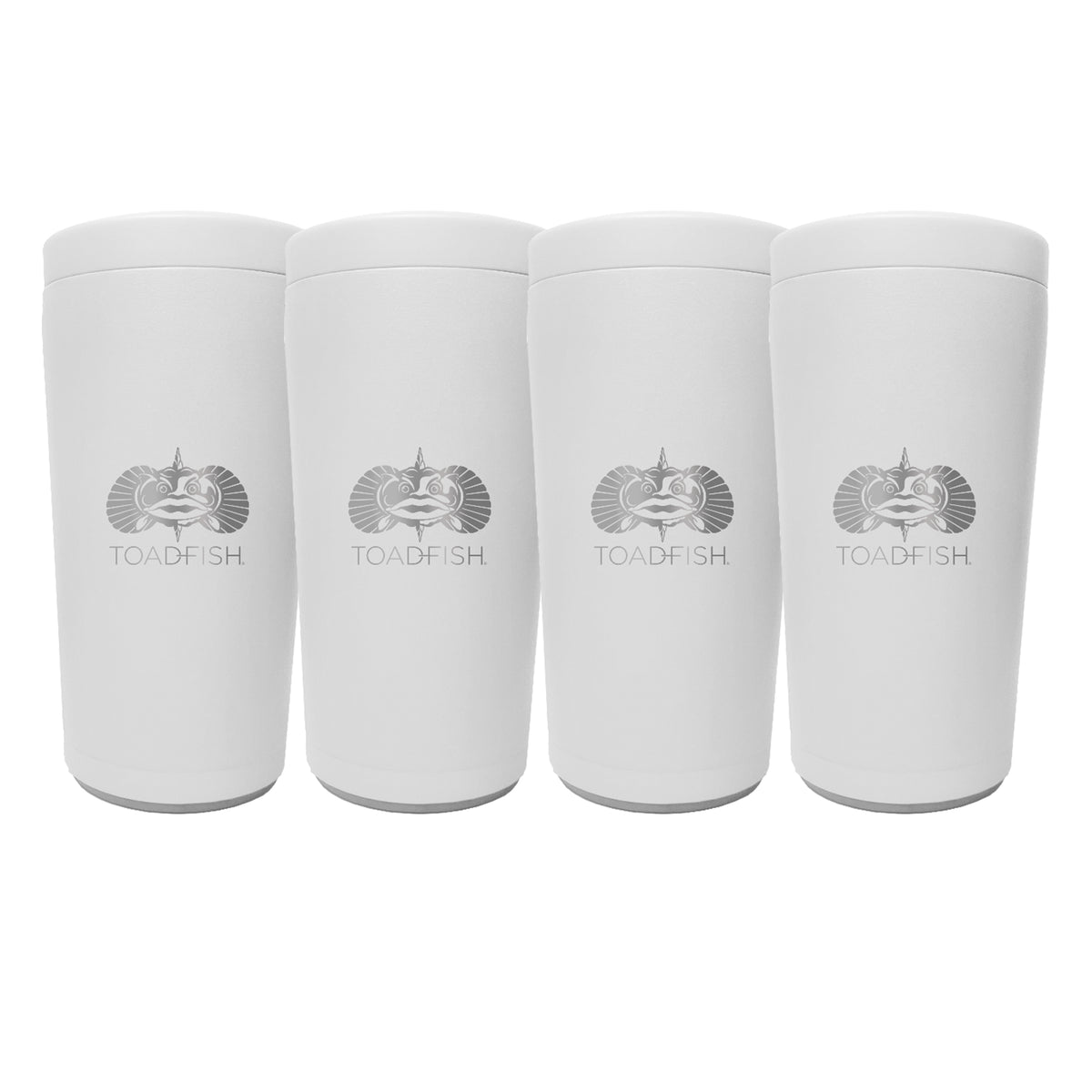 Universal Can Cooler 4-Pack - Toadfish - Can Coolers