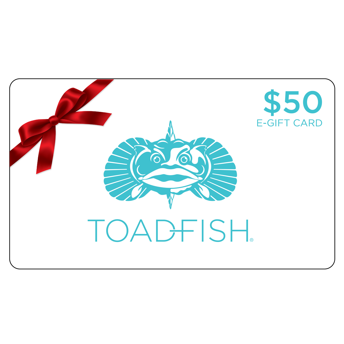 Gift Card - Toadfish - 