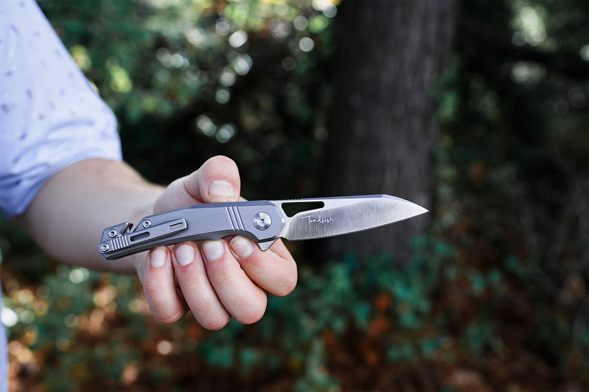 EDC Titanium Pocket Knife - Toadfish - Pocket Knife