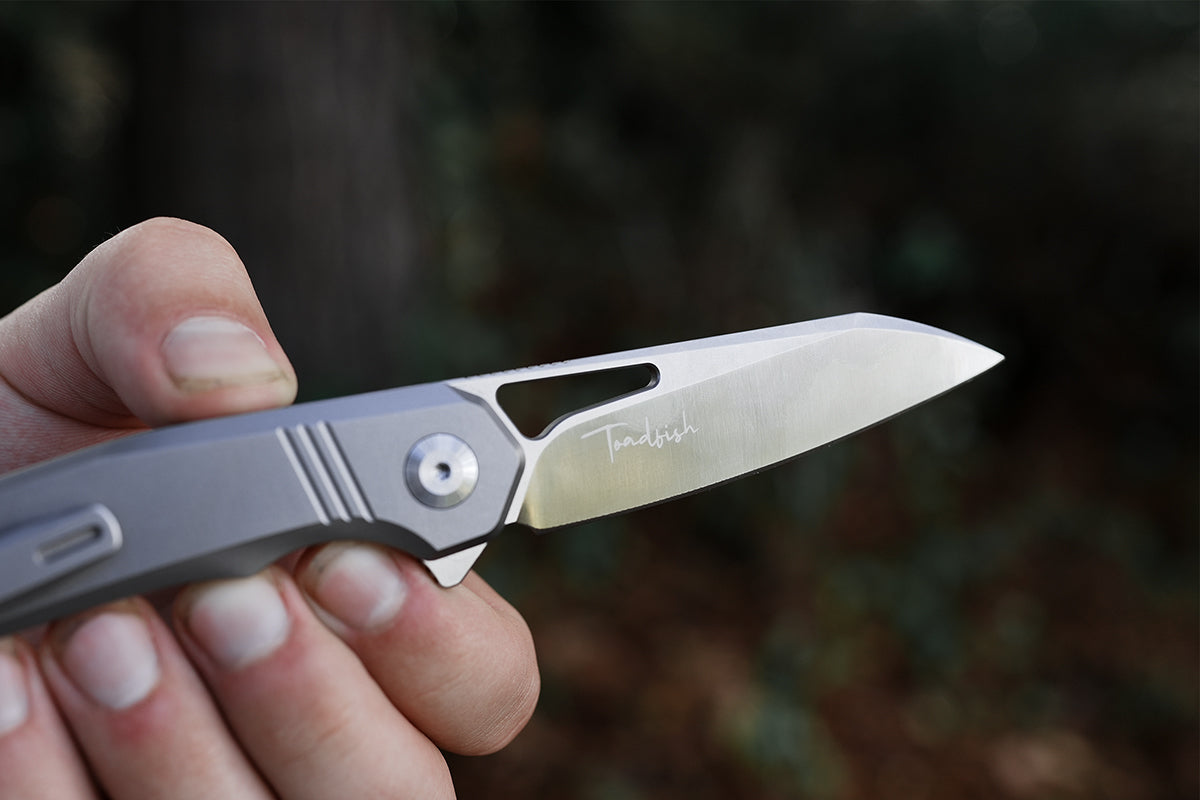 EDC Titanium Pocket Knife - Toadfish - Pocket Knife