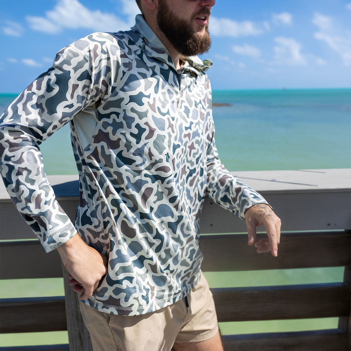 Technical Performance Hoodie Camo