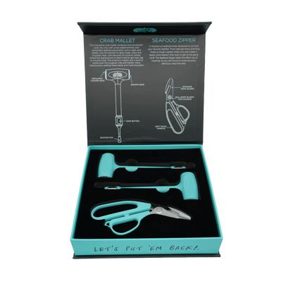 Seafood Zipper & Mallet Set - Toadfish - Kitchen Tools & Utensils