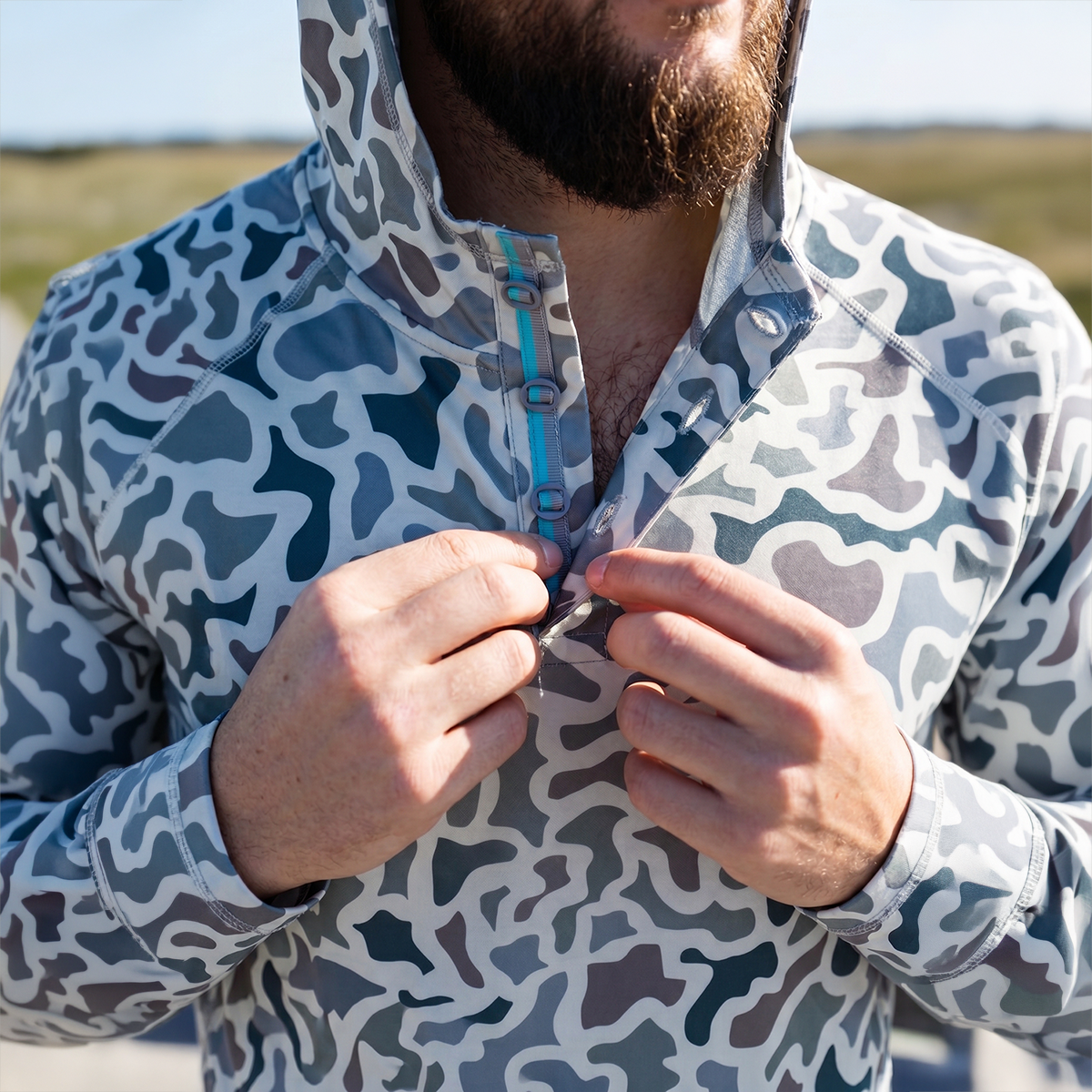 Technical Performance Hoodie Camo