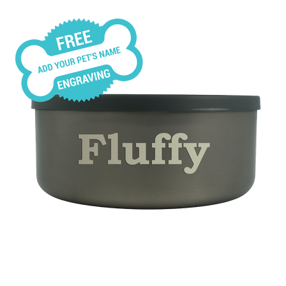 Custom Engraved Dog Bowl (TEST) - Toadfish - Smartgrip Tumblers