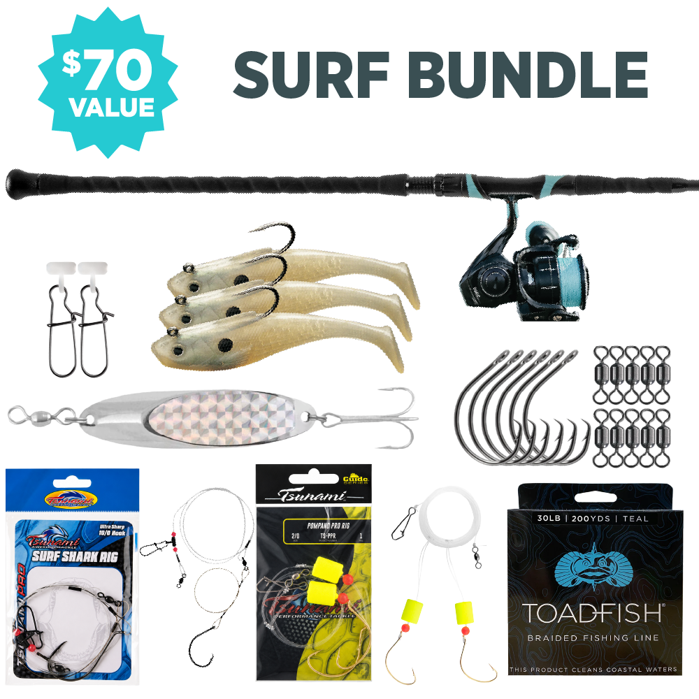 Carbon Surf Fishing Combo