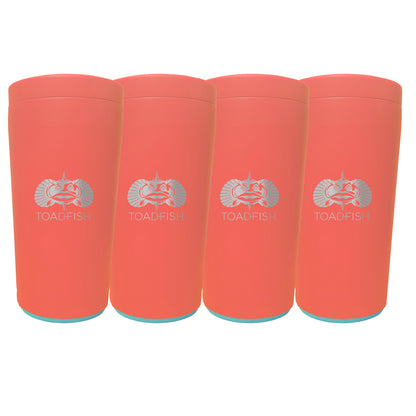 Universal Can Cooler 4-Pack - Toadfish - Can Coolers