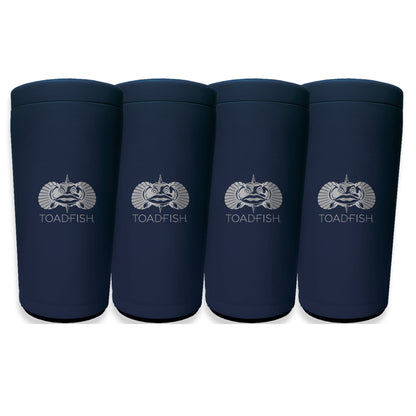 Universal Can Cooler 4-Pack - Toadfish - Can Coolers