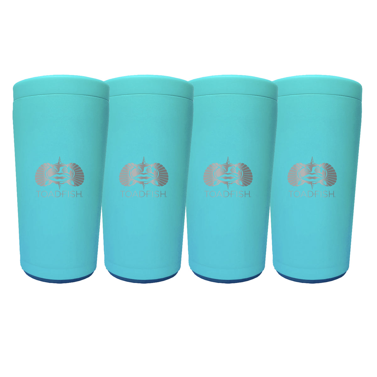 Universal Can Cooler 4-Pack - Toadfish - Can Coolers