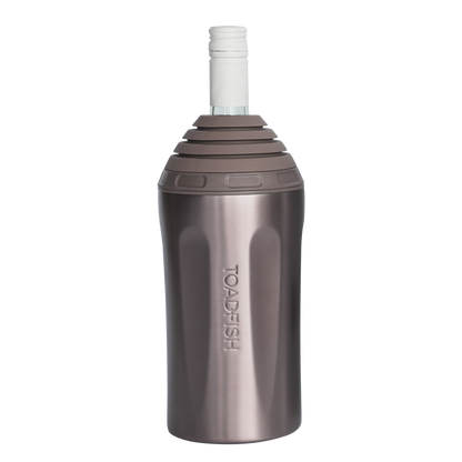 Wine Chiller Can & Bottle Sleeves Toadfish Rose Gold 